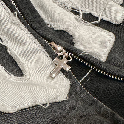 ESSENTIAL BLACK ZIPUP